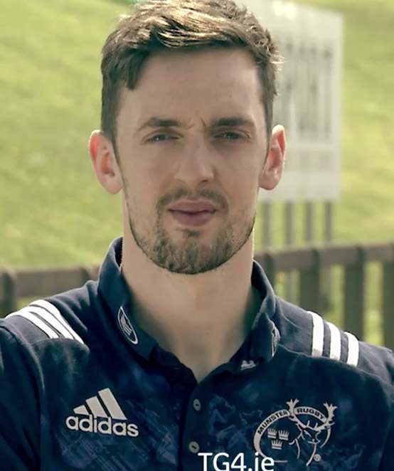 Munster Young Player of the Year Darren Sweetnam 